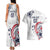 USA Rugby 2024 Custom Couples Matching Tank Maxi Dress and Hawaiian Shirt GO Eagles Assemble LT7 - Wonder Print Shop