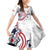 USA Rugby 2024 Custom Family Matching Off Shoulder Short Dress and Hawaiian Shirt GO Eagles Assemble LT7 - Wonder Print Shop