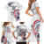 USA Rugby 2024 Custom Family Matching Short Sleeve Bodycon Dress and Hawaiian Shirt GO Eagles Assemble - Wonder Print Shop