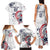 USA Rugby 2024 Custom Family Matching Tank Maxi Dress and Hawaiian Shirt GO Eagles Assemble - Wonder Print Shop