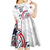 USA Rugby 2024 Custom Kid Short Sleeve Dress GO Eagles Assemble - Wonder Print Shop