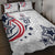 USA Rugby 2024 Custom Quilt Bed Set GO Eagles Assemble - Wonder Print Shop