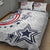 USA Rugby 2024 Custom Quilt Bed Set GO Eagles Assemble - Wonder Print Shop