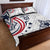 USA Rugby 2024 Custom Quilt Bed Set GO Eagles Assemble - Wonder Print Shop