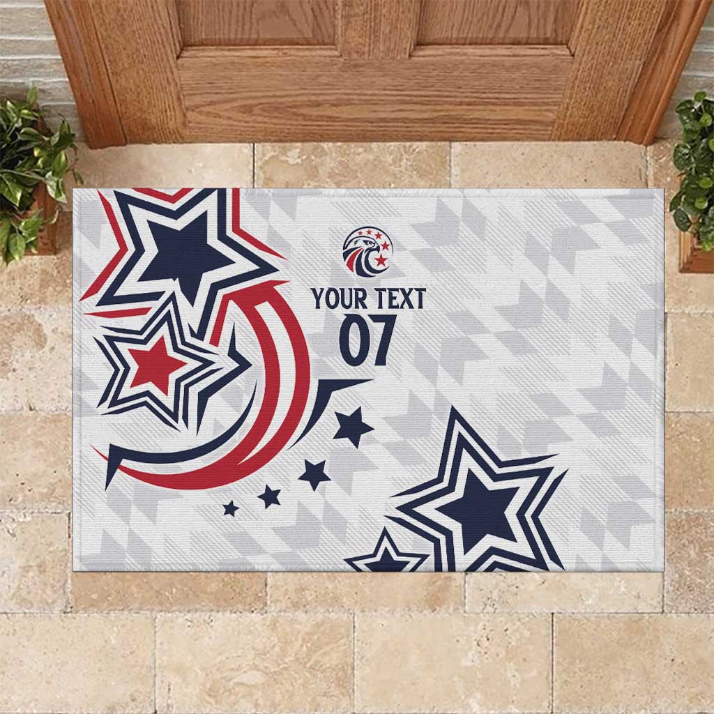 USA Rugby 2024 Custom Rubber Doormat GO Eagles Assemble - Wonder Print Shop