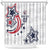 USA Rugby 2024 Custom Shower Curtain GO Eagles Assemble