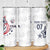 USA Rugby 2024 Custom Skinny Tumbler GO Eagles Assemble