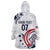 USA Rugby 2024 Custom Wearable Blanket Hoodie GO Eagles Assemble