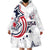 USA Rugby 2024 Custom Wearable Blanket Hoodie GO Eagles Assemble