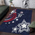 USA Rugby 2024 Custom Area Rug GO Eagles Assemble - Blue Version LT7 - Wonder Print Shop