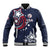 USA Rugby 2024 Custom Baseball Jacket GO Eagles Assemble - Blue Version LT7 - Wonder Print Shop