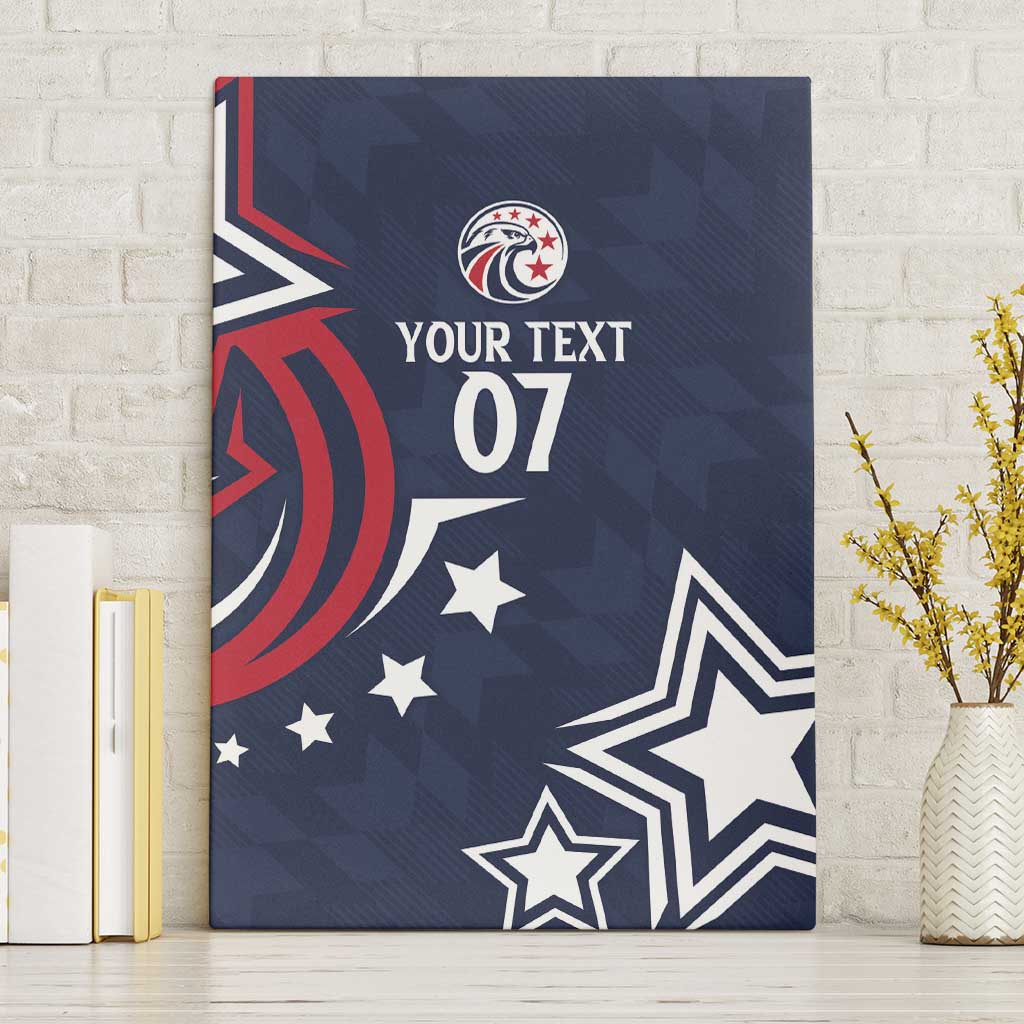 USA Rugby 2024 Custom Canvas Wall Art GO Eagles Assemble - Blue Version LT7 - Wonder Print Shop