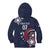 USA Rugby 2024 Custom Kid Hoodie GO Eagles Assemble - Blue Version - Wonder Print Shop