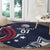 USA Rugby 2024 Custom Round Carpet GO Eagles Assemble - Blue Version