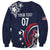 USA Rugby 2024 Custom Sweatshirt GO Eagles Assemble - Blue Version