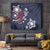 USA Rugby 2024 Custom Tapestry GO Eagles Assemble - Blue Version