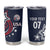 USA Rugby 2024 Custom Tumbler Cup GO Eagles Assemble - Blue Version