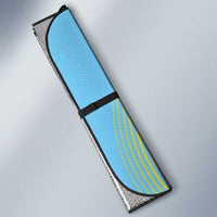 Saint Lucia Cricket Personalized Auto Sun Shade The Roaring King - Wonder Print Shop