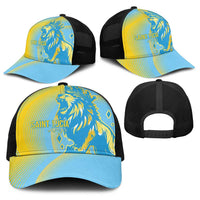Saint Lucia Cricket Baseball Net Cap The Roaring King - Wonder Print Shop