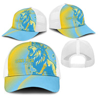 Saint Lucia Cricket Baseball Net Cap The Roaring King - Wonder Print Shop