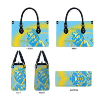 Saint Lucia Cricket Personalized Leather Bag The Roaring King - Wonder Print Shop