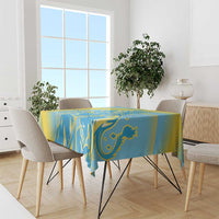Saint Lucia Cricket Personalized Tablecloth The Roaring King - Wonder Print Shop