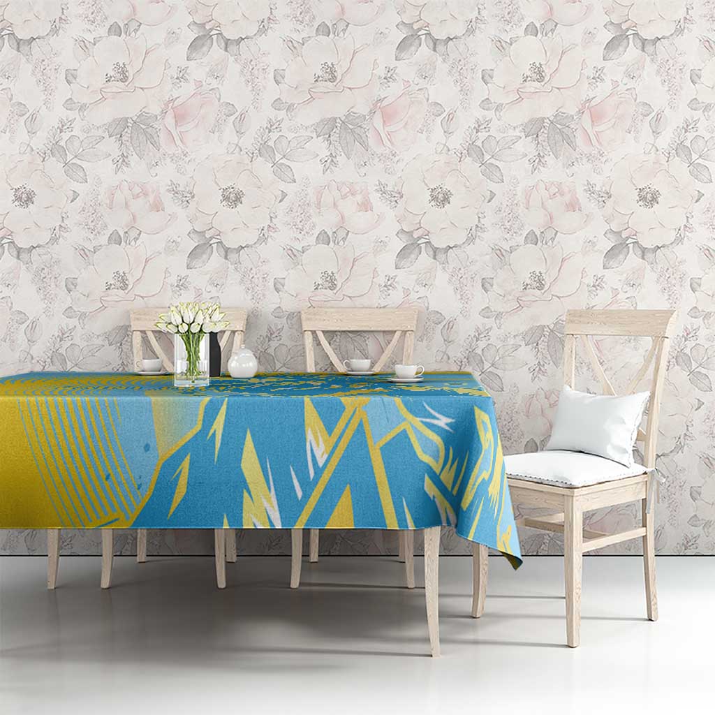 Saint Lucia Cricket Personalized Tablecloth The Roaring King - Wonder Print Shop