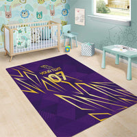 Trinbago Cricket Custom Area Rug TKR Quadruple Champion - Wonder Print Shop