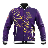 Trinbago Cricket Custom Baseball Jacket TKR Quadruple Champion - Wonder Print Shop
