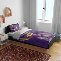 Trinbago Cricket Custom Bedding Set TKR Quadruple Champion - Wonder Print Shop