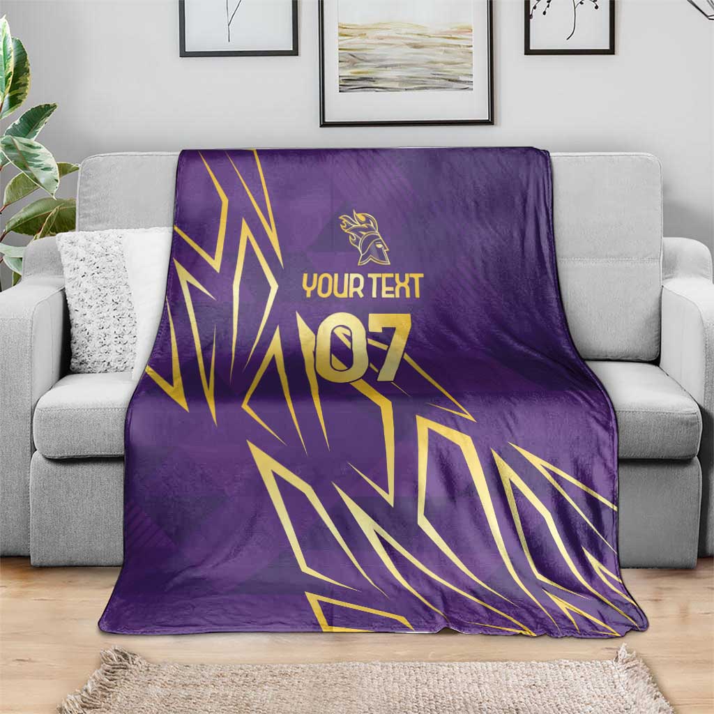 Trinbago Cricket Custom Blanket TKR Quadruple Champion - Wonder Print Shop