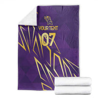 Trinbago Cricket Custom Blanket TKR Quadruple Champion - Wonder Print Shop