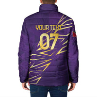 Trinbago Cricket Custom Padded Jacket TKR Quadruple Champion - Wonder Print Shop