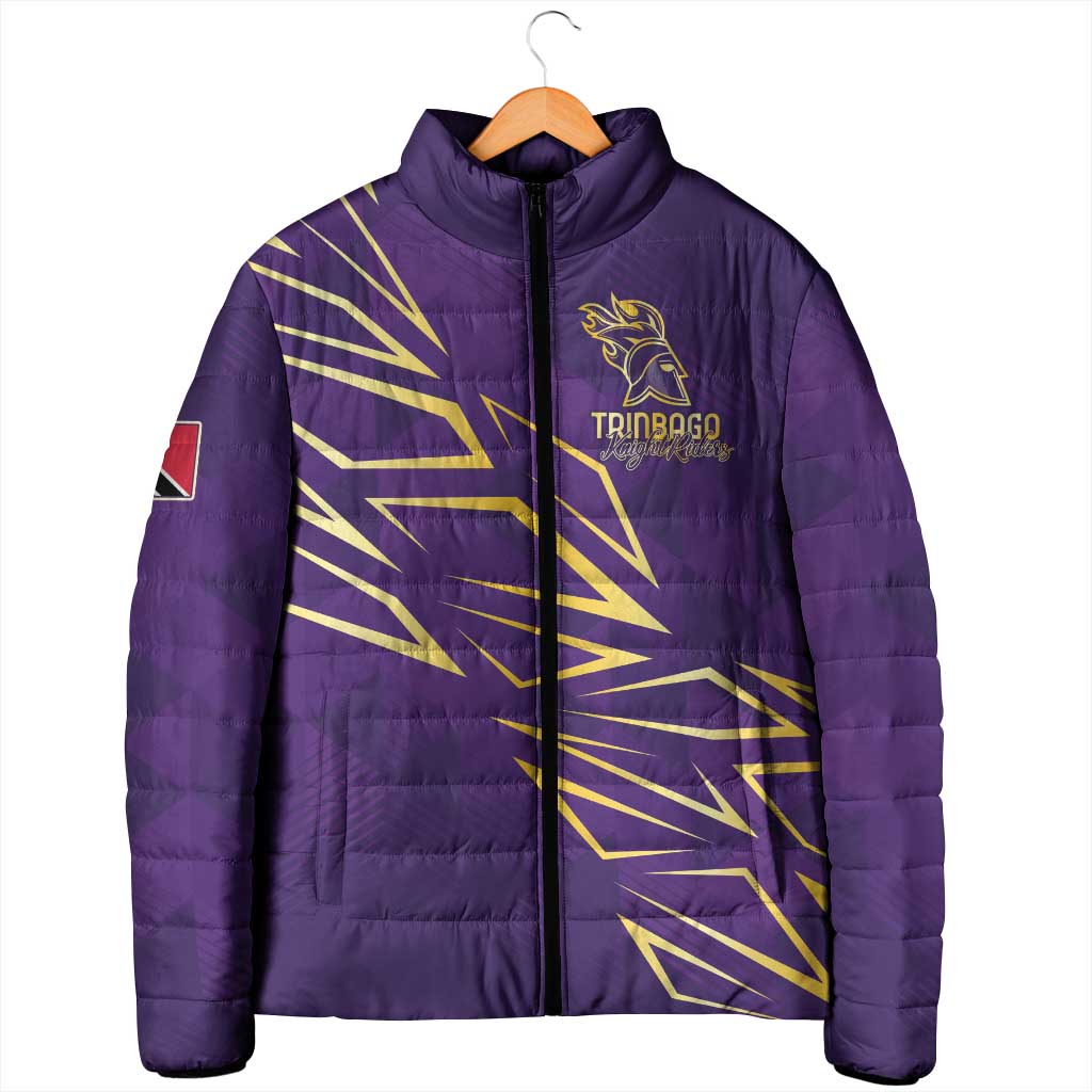 Trinbago Cricket Custom Padded Jacket TKR Quadruple Champion - Wonder Print Shop