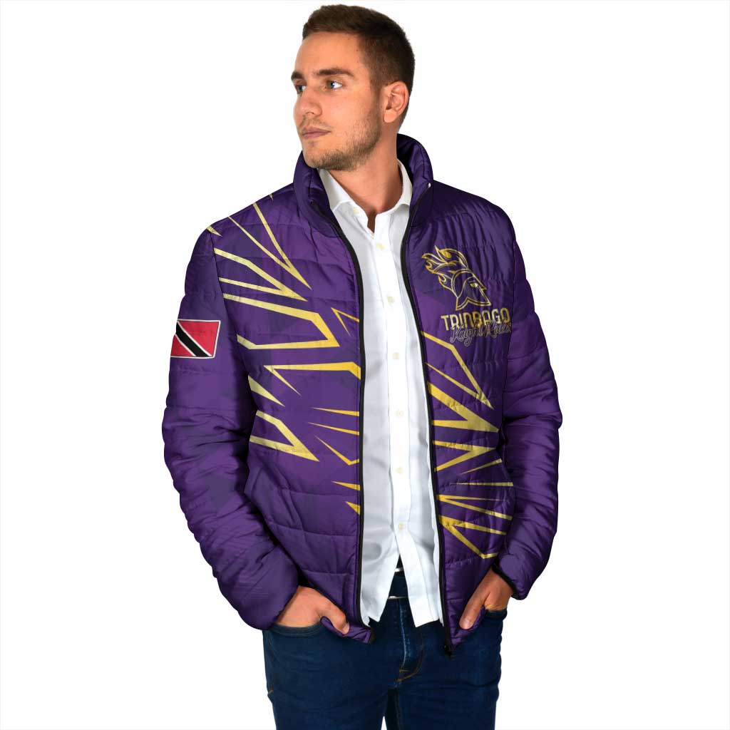 Trinbago Cricket Custom Padded Jacket TKR Quadruple Champion - Wonder Print Shop