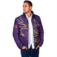 Trinbago Cricket Custom Padded Jacket TKR Quadruple Champion - Wonder Print Shop