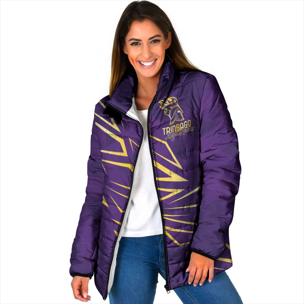 Trinbago Cricket Custom Padded Jacket TKR Quadruple Champion - Wonder Print Shop