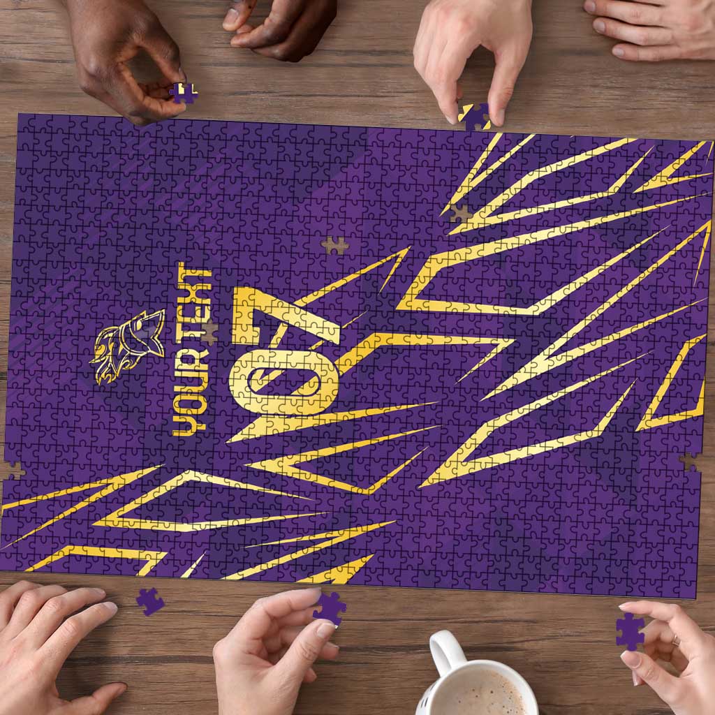 Trinbago Cricket Custom Puzzle TKR Quadruple Champion - Wonder Print Shop
