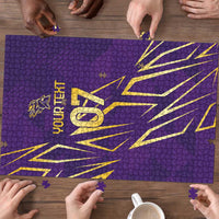 Trinbago Cricket Custom Puzzle TKR Quadruple Champion - Wonder Print Shop