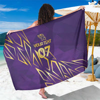 Trinbago Cricket Custom Sarong TKR Quadruple Champion - Wonder Print Shop