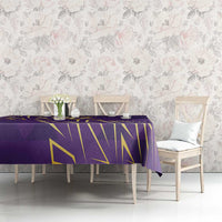Trinbago Cricket Custom Tablecloth TKR Quadruple Champion - Wonder Print Shop