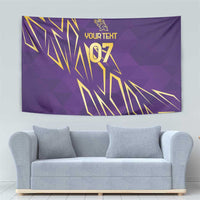 Trinbago Cricket Custom Tapestry TKR Quadruple Champion - Wonder Print Shop