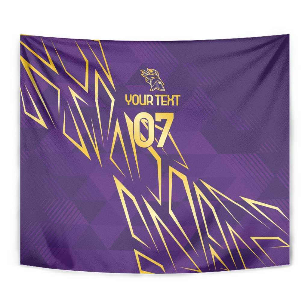 Trinbago Cricket Custom Tapestry TKR Quadruple Champion - Wonder Print Shop
