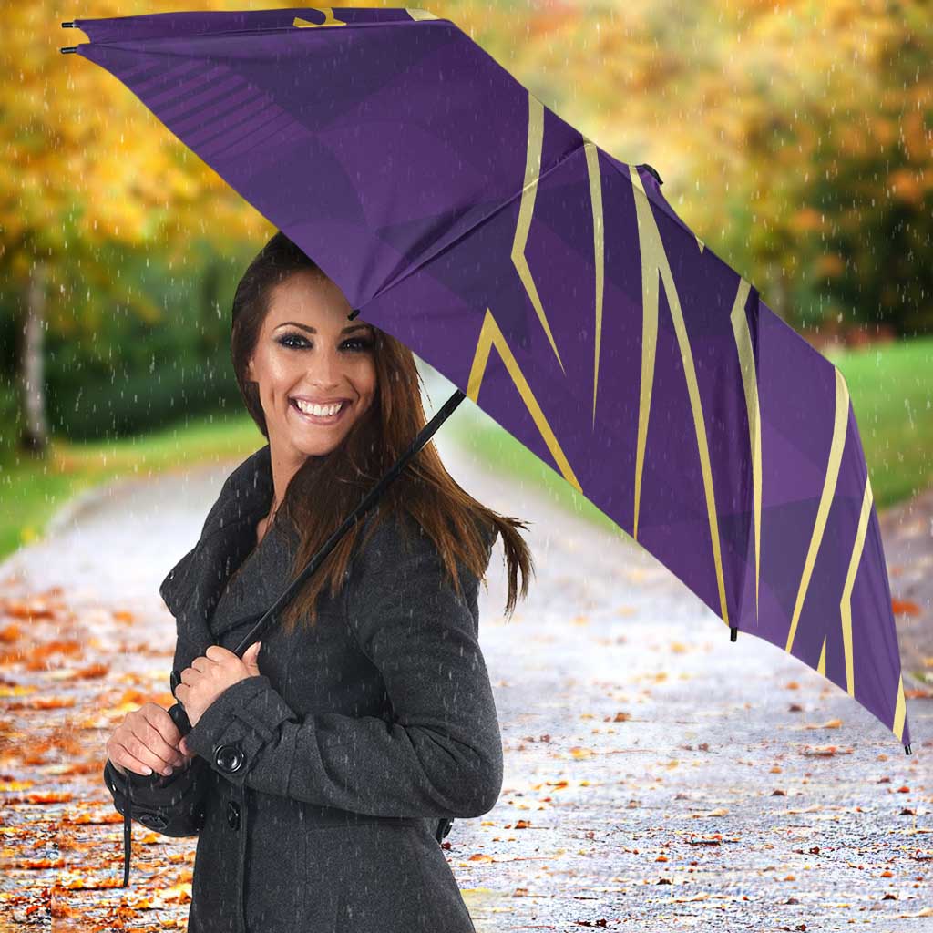 Trinbago Cricket Custom Umbrella TKR Quadruple Champion - Wonder Print Shop