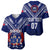 Personalised Samoa Rugby Baseball Jersey World Cup 2023 Siamupini Siva Tau LT7 - Wonder Print Shop