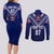 Personalised Samoa Rugby Couples Matching Long Sleeve Bodycon Dress and Long Sleeve Button Shirts World Cup 2023 Siamupini Siva Tau LT7 - Wonder Print Shop