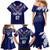 Personalised Samoa Rugby Family Matching Mermaid Dress and Hawaiian Shirt World Cup 2023 Siamupini Siva Tau LT7 - Wonder Print Shop