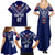 Personalised Samoa Rugby Family Matching Summer Maxi Dress and Hawaiian Shirt World Cup 2023 Siamupini Siva Tau - Wonder Print Shop