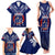 Personalised Samoa Rugby Family Matching Tank Maxi Dress and Hawaiian Shirt World Cup 2023 Siamupini Siva Tau - Wonder Print Shop