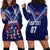 Personalised Samoa Rugby Hoodie Dress World Cup 2023 Siamupini Siva Tau - Wonder Print Shop